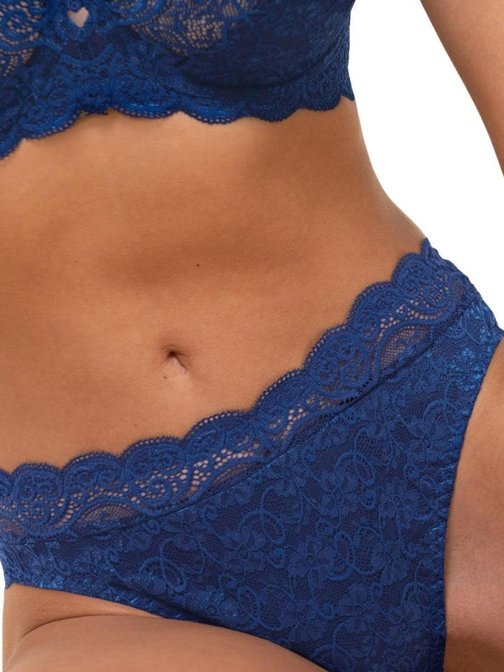 Triumph Damen Amourette 300 Magic Wire Tai02 Taillenslip 36 Deep Water, 36 Deep Water