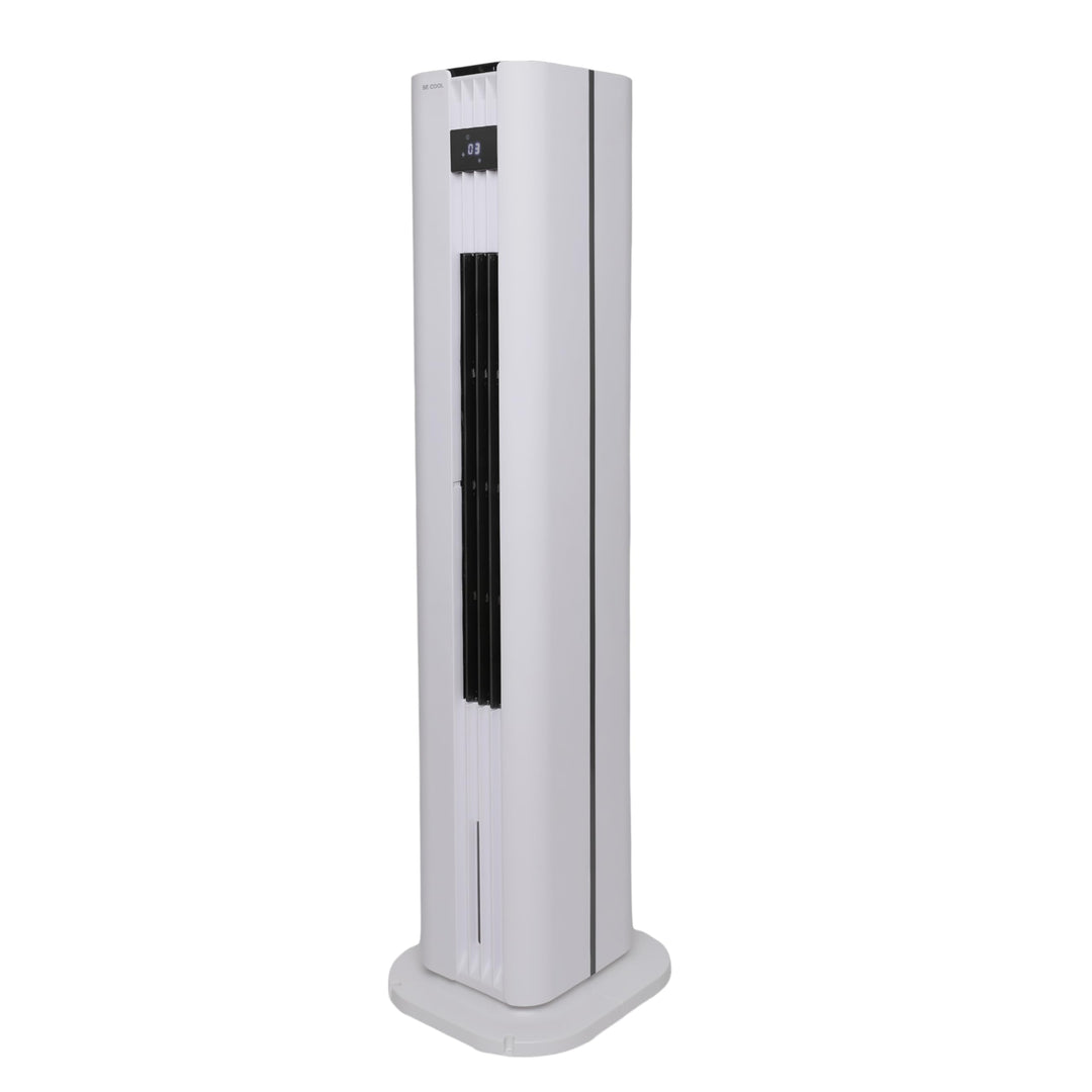 Turmluftkühler mit Heizfunktion – 4,5L Wassertank – 75W Kühlleistung &amp; 3000W Heizen – 3 Geschwindigk