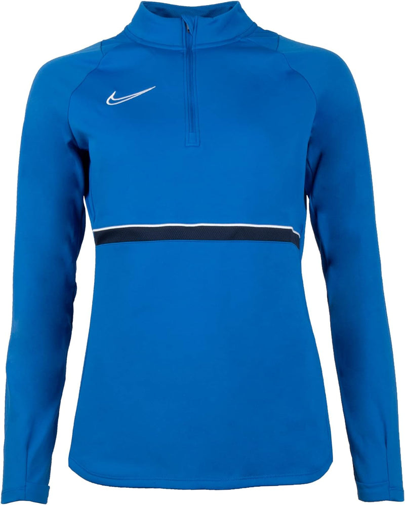 NIKE Damen Dri-fit Academy 21 Trainings-Sweatshirt XL Royal Blue/White/Obsidian/White, XL Royal Blue