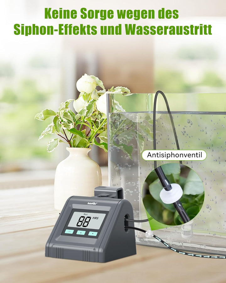 RAINPOINT Automatisches Bewässerungssystem, Einstellbare Wassermenge, Automatische Bewässerung für Z