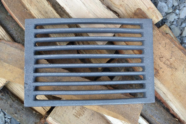 SEZAM 30 x 20 cm Gussrost Ofenrost Ascherost Gussrost verschiedene Durchmesser, Kaminrost passend Ka