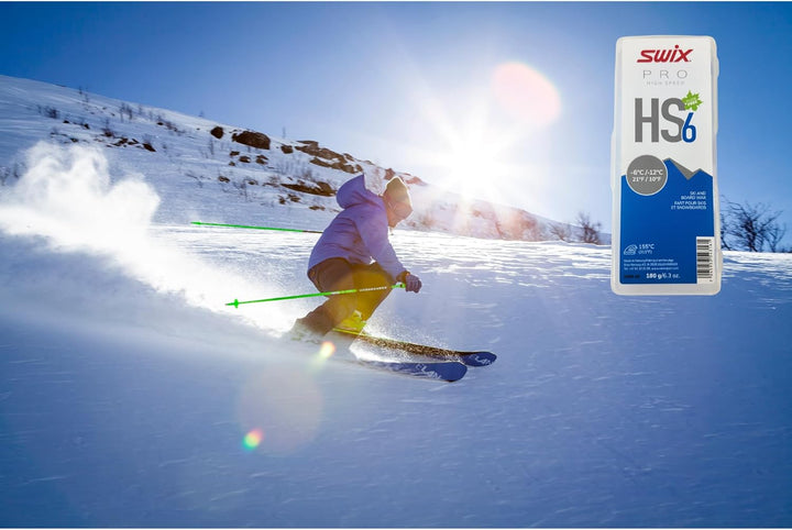 Swix 180g HS6 Blue -6°C / -12°C Ski Wachs