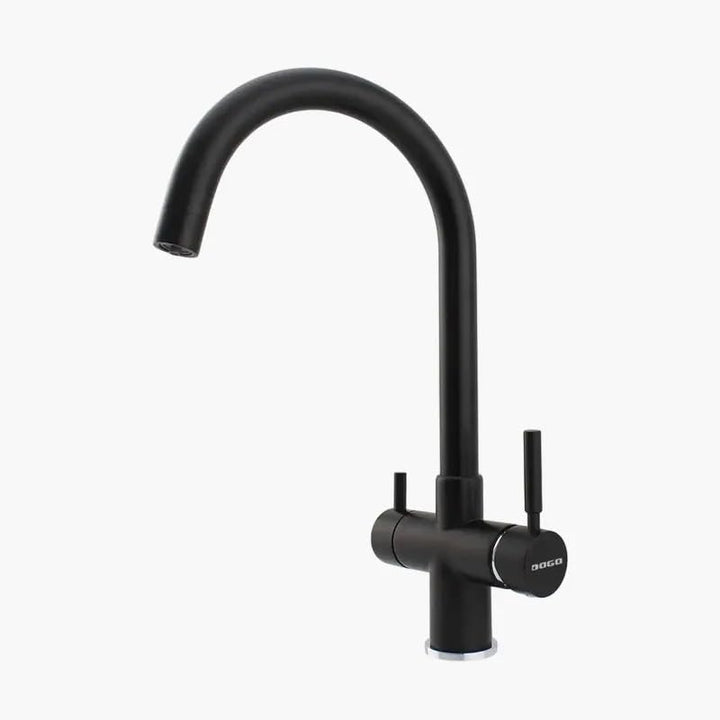 Osmo Star 2.0 + 4-Wege-Wasserhahn – Komplettset (Schwarz), Schwarz