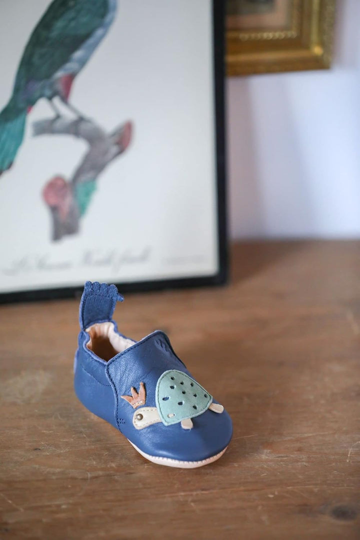 Easy Peasy Krabbelschuhe Blumoo Baby Lauflernschuhe Jungen Mädchen Weicher Leder Babyhausschuhe Klei