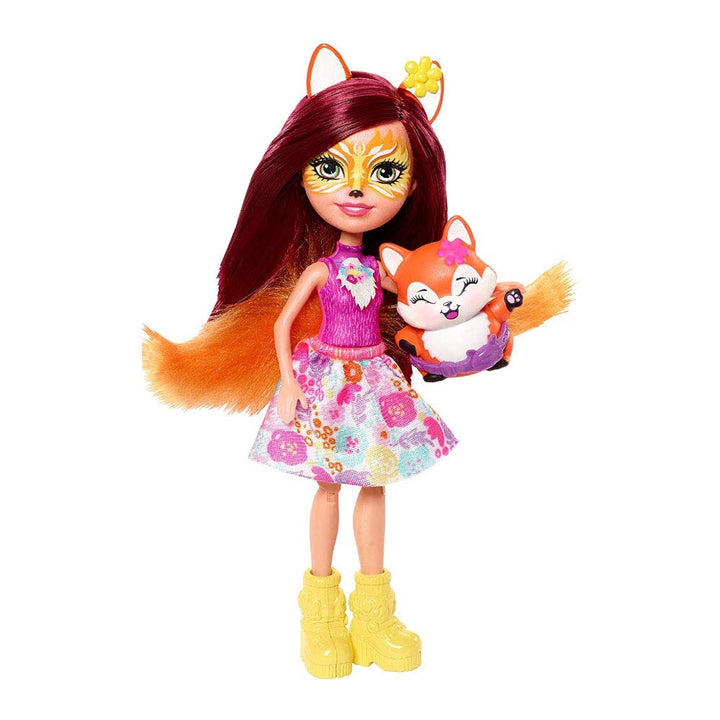 Mattel Enchantimals FRH45 Felicity Fox und Flick Spielplatz-Abenteuer Fox Backyard, Fox Backyard
