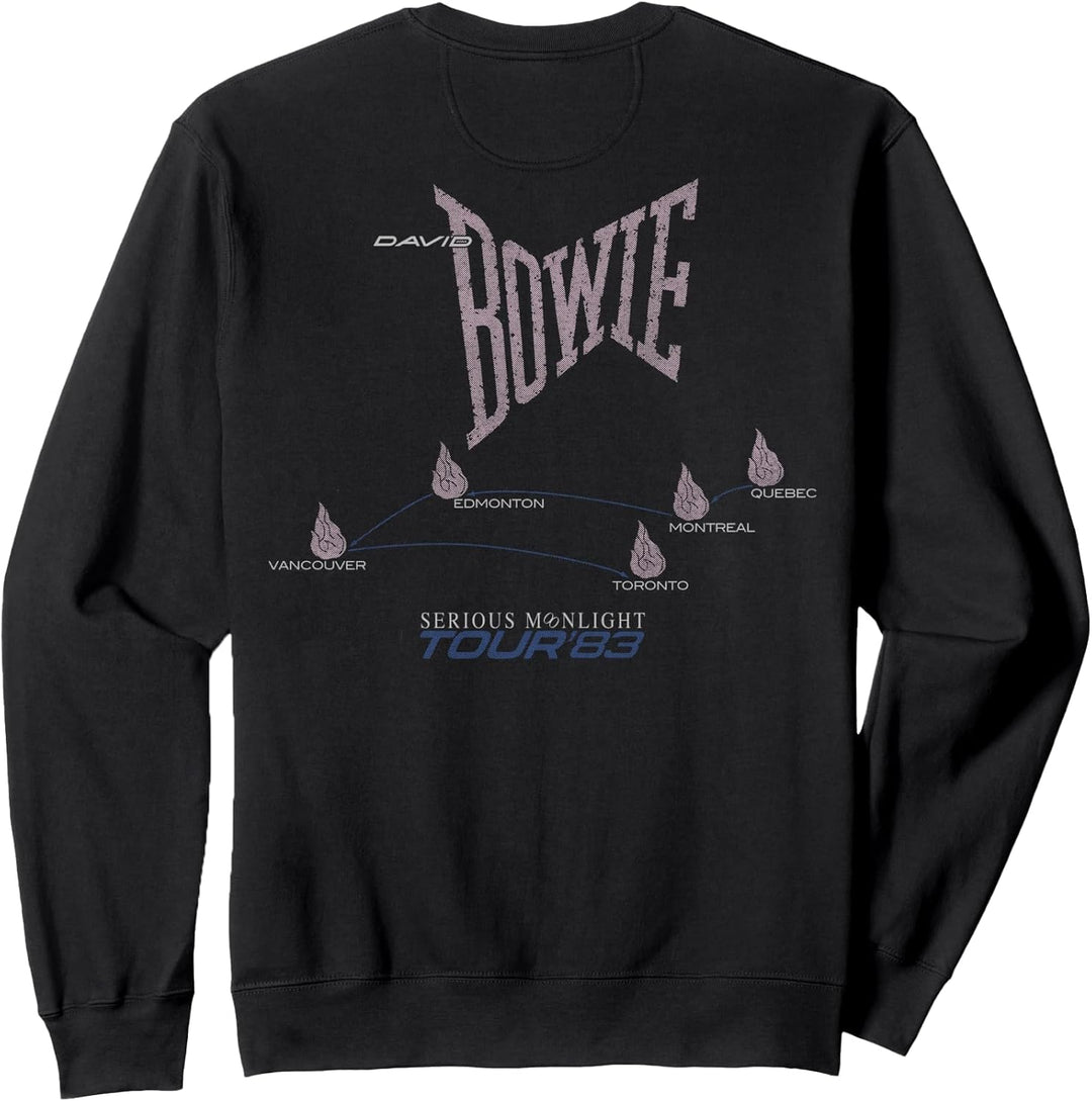 David Bowie - Ernstes Mondlicht 1983 Tour Sweatshirt