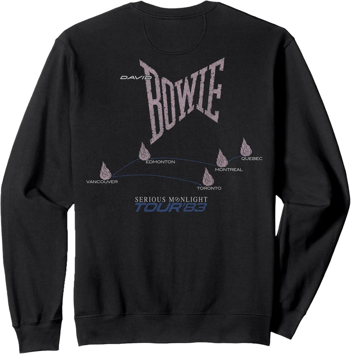 David Bowie - Ernstes Mondlicht 1983 Tour Sweatshirt