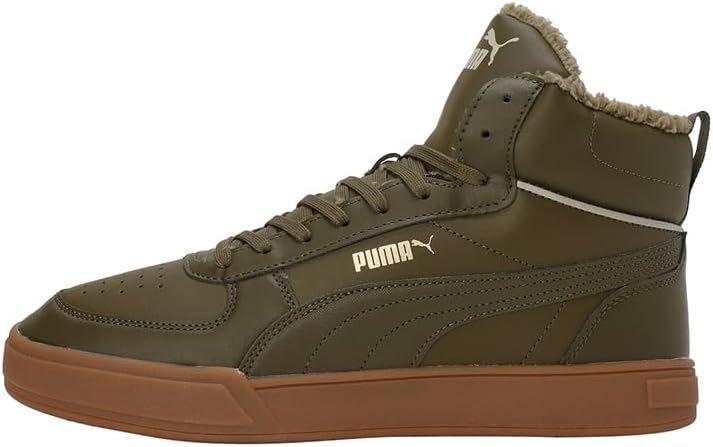Puma Jungen Puma Caven 2.0 MidSneaker 43 EU Deep Olive Deep Olive Puma Team Gold Pebble Gray, 43 EU