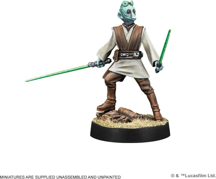 Asmodee, Star Wars: Legion – Customizable Jedi General & Knight, Erweiterung, Atomic Mass Games, Tab