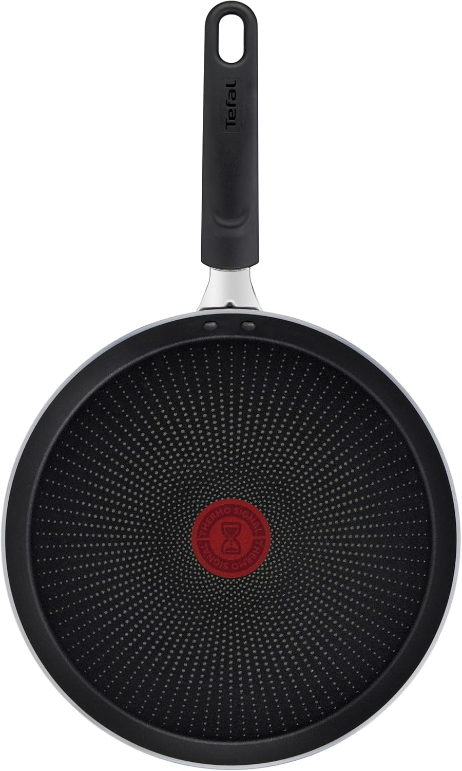 Tefal Resist Crêpepfanne 25 cm, Pfannkuchenpfanne nicht induktionsgeeignet, Titanium Antihaftversieg