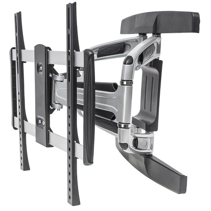 Manhattan 461306 Universal TV-Wandhalterung aus Aluminium neig- und schwenkbar ( geeignet für Flachb