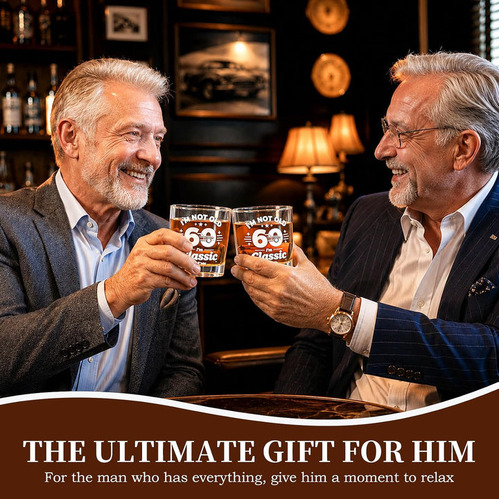EXREIZST60. Geburtstag Geschenk Mann – Whisky Set 1966 Classic