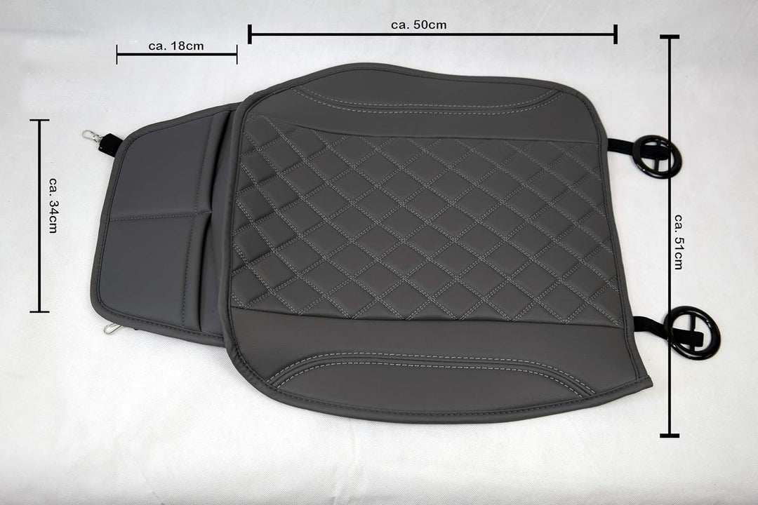 BREMER SITZBEZÜGE 1 Sitzauflage für BMW 4er F32 in Grau (OT409), Grau