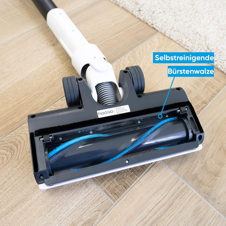 hoogo S4 und S5+ Bürstenrolle - Zubehör für Stielsauger - Ersatzteile Akku-Staubsauger - Bürstenroll