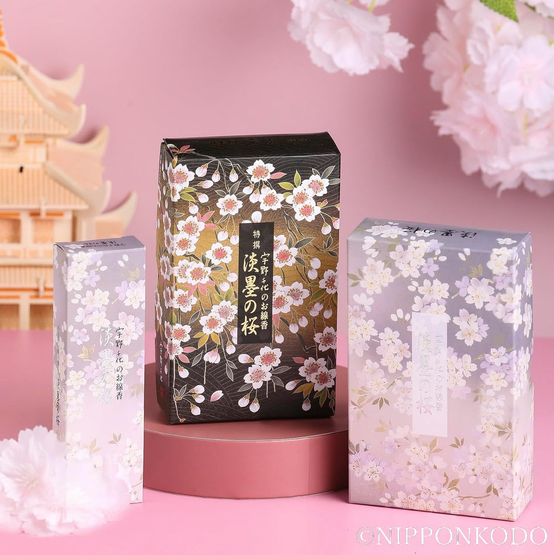 nippon kodo 37108 Sakura usuzumi Packung rosa 17 x 10 x 4 cm