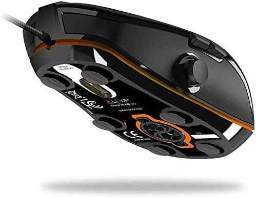 Lexip - Gaming Maus - Np93 Neptunium Alpha - Französische Innovation - 12 Programmierbare Tasten - U