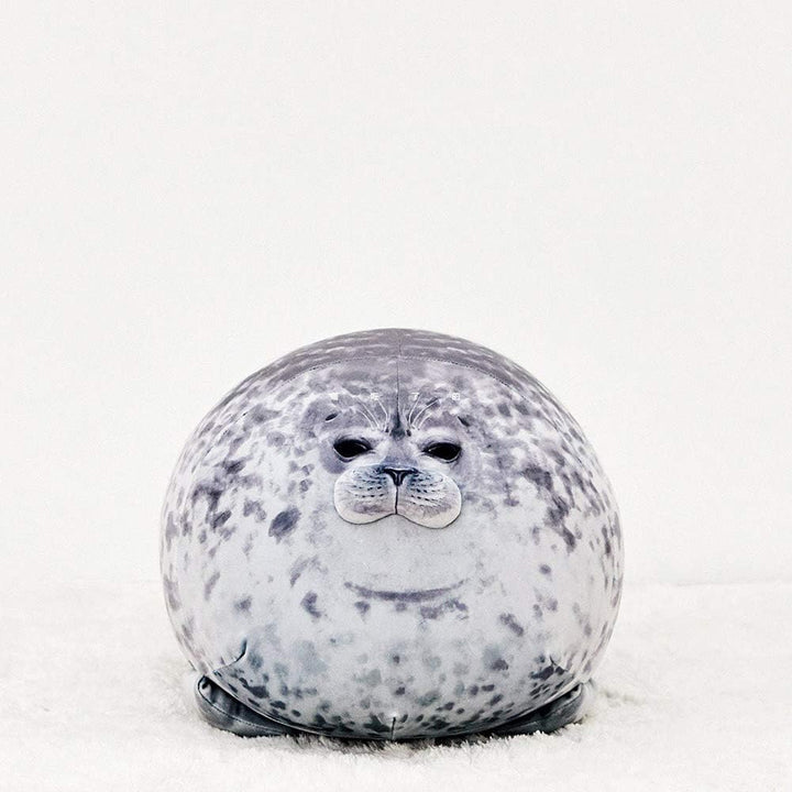 Chubby Blob Seal Pillow, Stuffed Animals Seal Plush Toy, Soft Cotton Plush Toys Hugging Pillow Doll