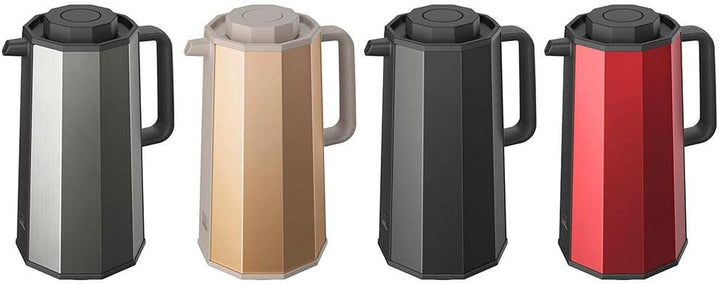 Zojirushi AH-EAE10RA Glas-Vakuumkaraffe, 1,0 Liter, rot 1.0 Liter Rot, 1.0 Liter Rot