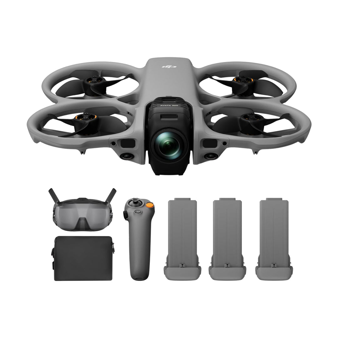 DJI Avata 360 Motion Fly More Combo, 360°-Drohne mit 1-Zoll-8K-360°-Imaging, 360°-Kameradrohne mit P