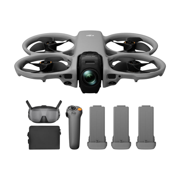 DJI Avata 360 Motion Fly More Combo, 360°-Drohne mit 1-Zoll-8K-360°-Imaging, 360°-Kameradrohne mit P