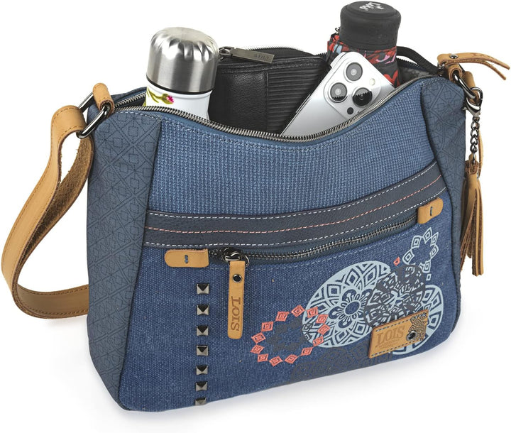 Lois - Handtasche Damen Umhängetasche Damen Klein & Stilvoll Handtasche Damen Umhängetasche Crossbod