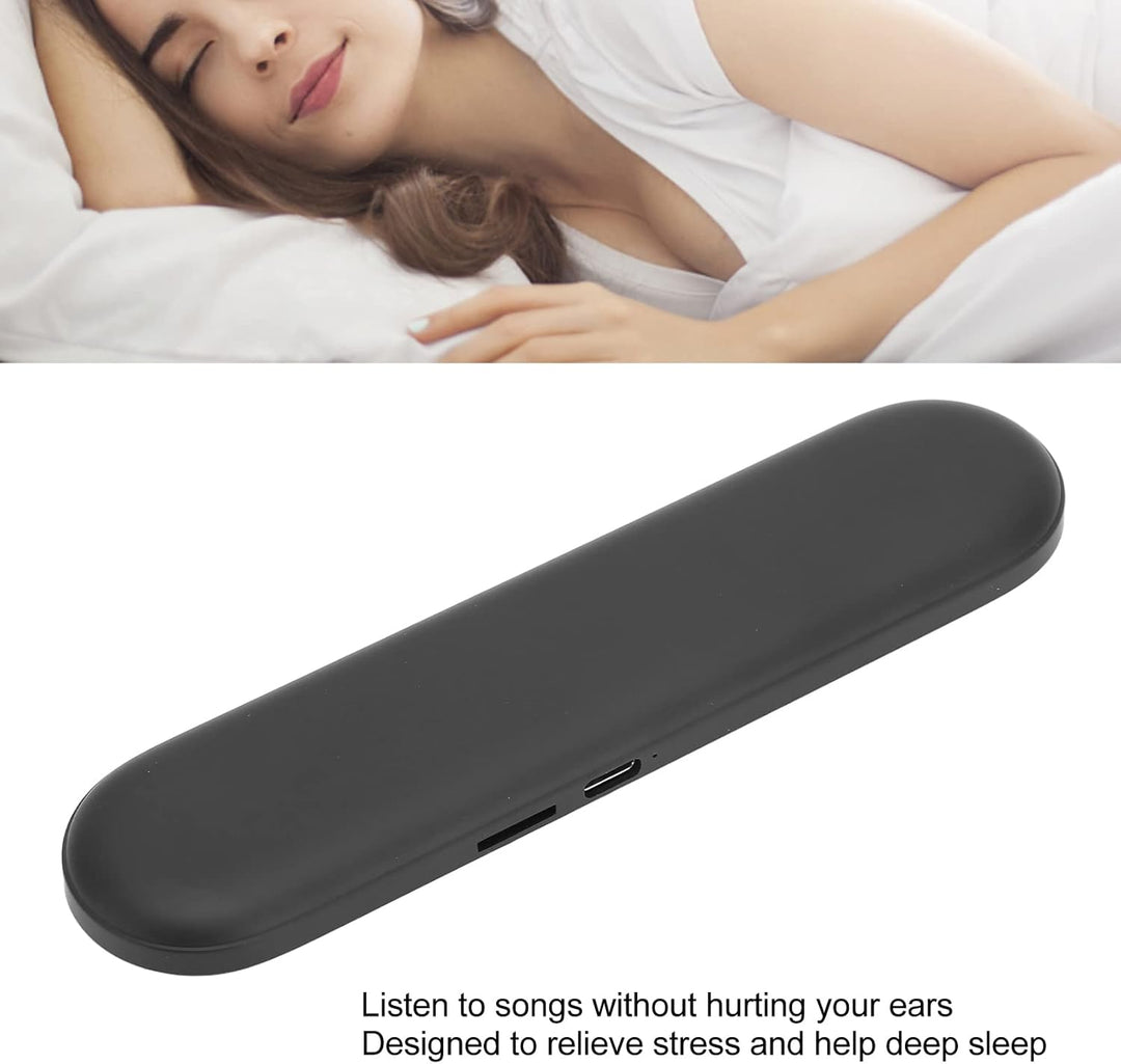 Kissen Lautsprecher, Bone Conduction Schlaflautsprecher, Wireless Sleep Aid Lautsprecher Lautstärker