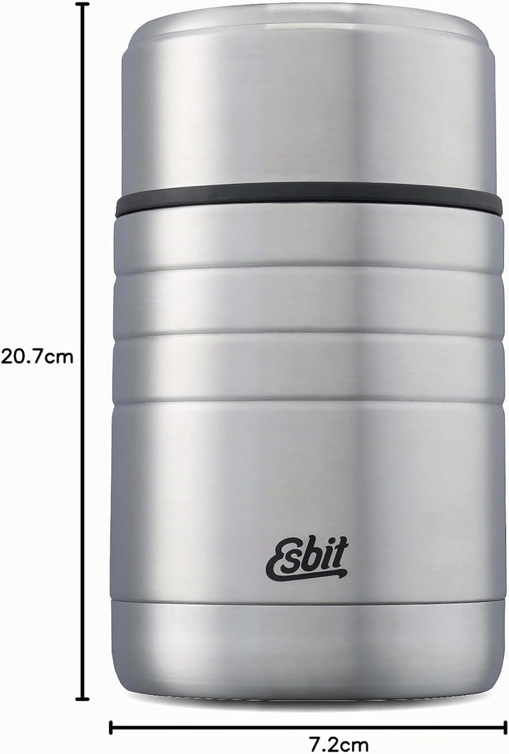 Esbit Thermobehälter Majoris für Essen - Warmhaltebehälter 800 ml in Edelstahl - aus Edelstahl für w