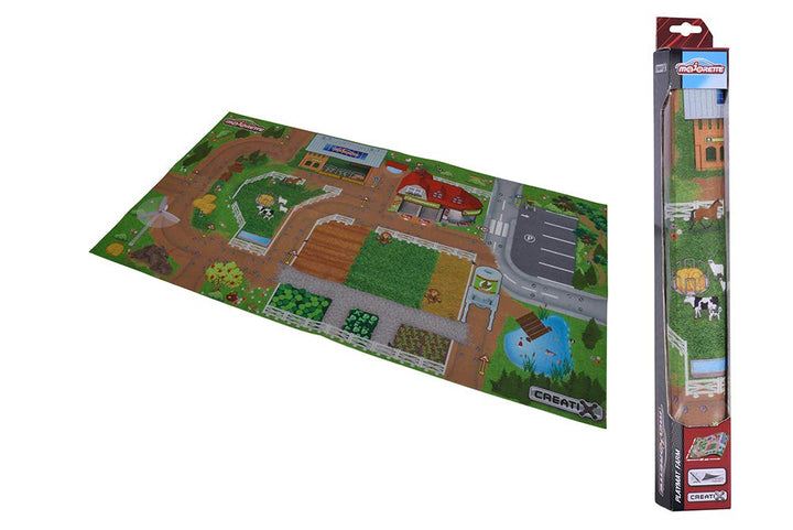 Majorette 212056416" Creatix Playmat Farm Spielzeug, Mehrfarbig