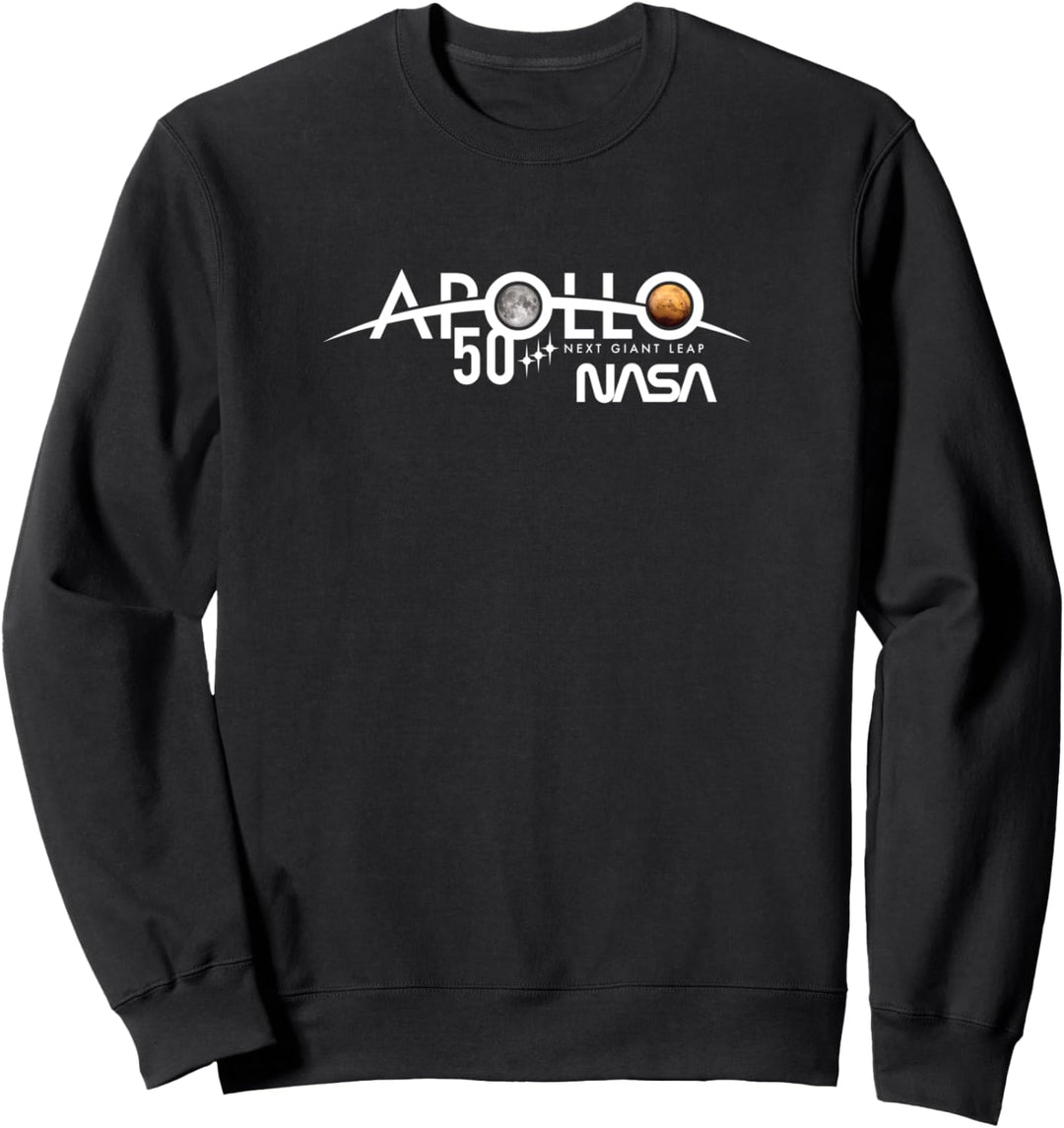 Apollo 50th Logo NASA Worm Sweatshirt