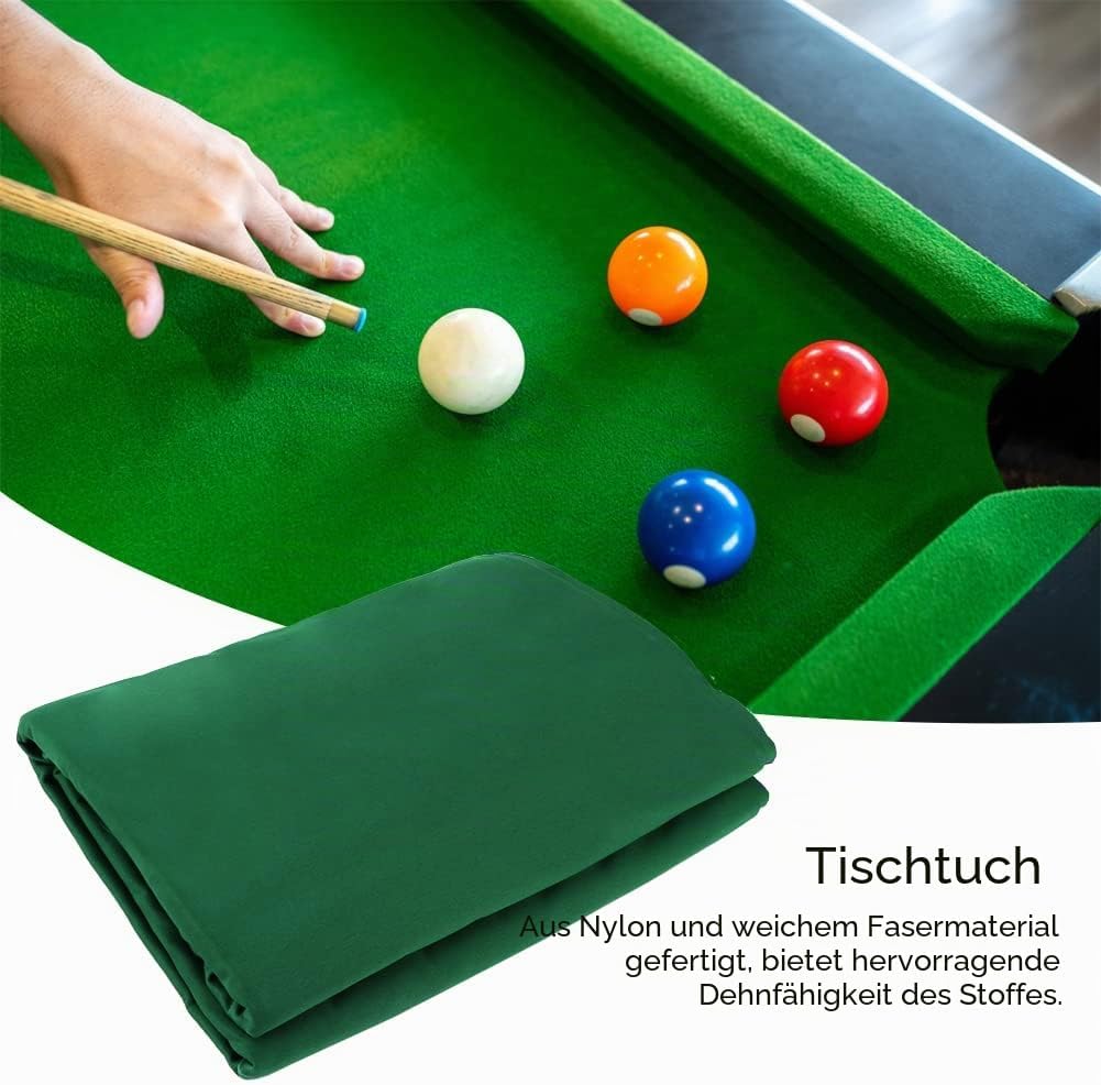 Billardtuch, professioneller Billardtisch, Filz, passend für Standard-Tisch, Snooker, Indoor-Sportsp