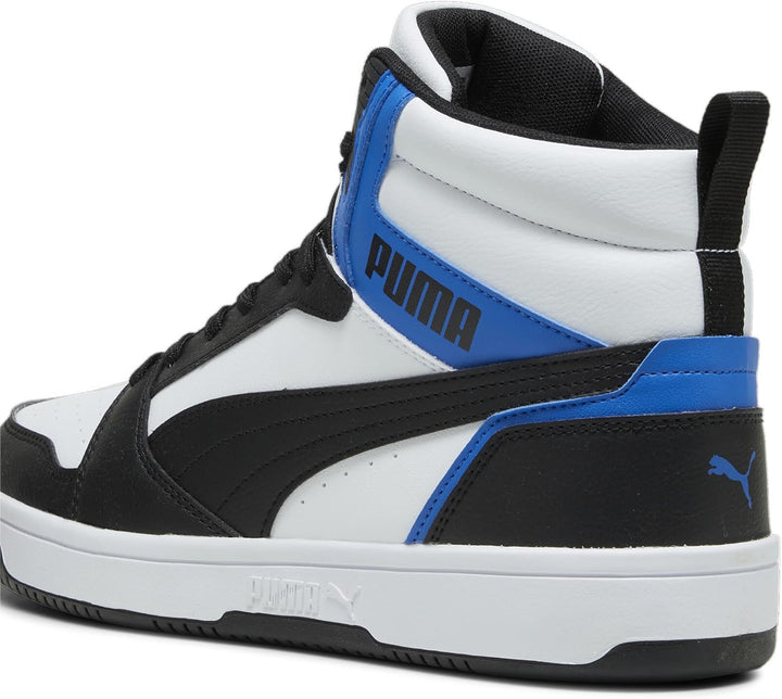 PUMA Unisex Rebound V6 Sneaker 36 EU Puma Black Puma White Puma Team Royal, 36 EU Puma Black Puma Wh