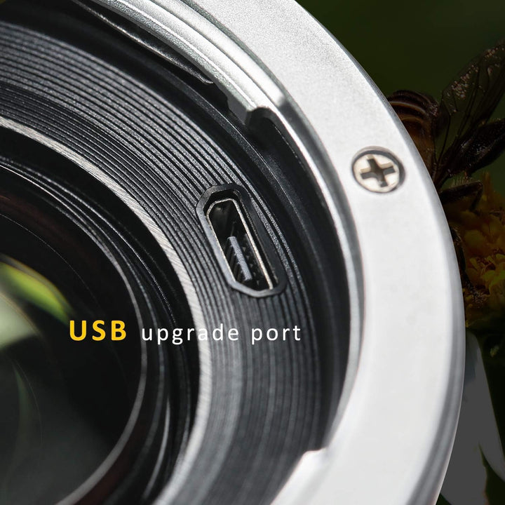EF-EOS M2 Autofokus Objektiv-Adapter 0.71x Speed-Booster für Canon EF-Objektiv zu Canon EOS-M (EF-M