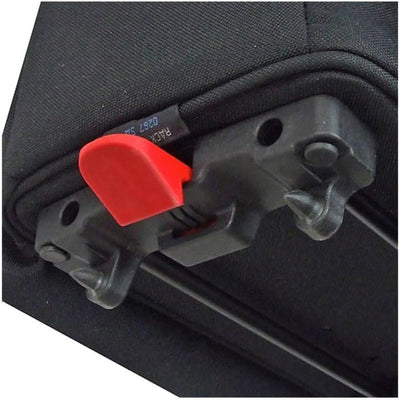 KLICKfix 0267RA Farradtasche Rackpack 2 für Racktime Gepäckträgertasche, Schwarz, 35 x 24 x 23 cm Si