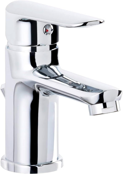 'aquaSu® Waschtischarmatur Fera, mit Wasserspar-Mischdüse, Excentergarnitur, Keramikkartusche, Stand
