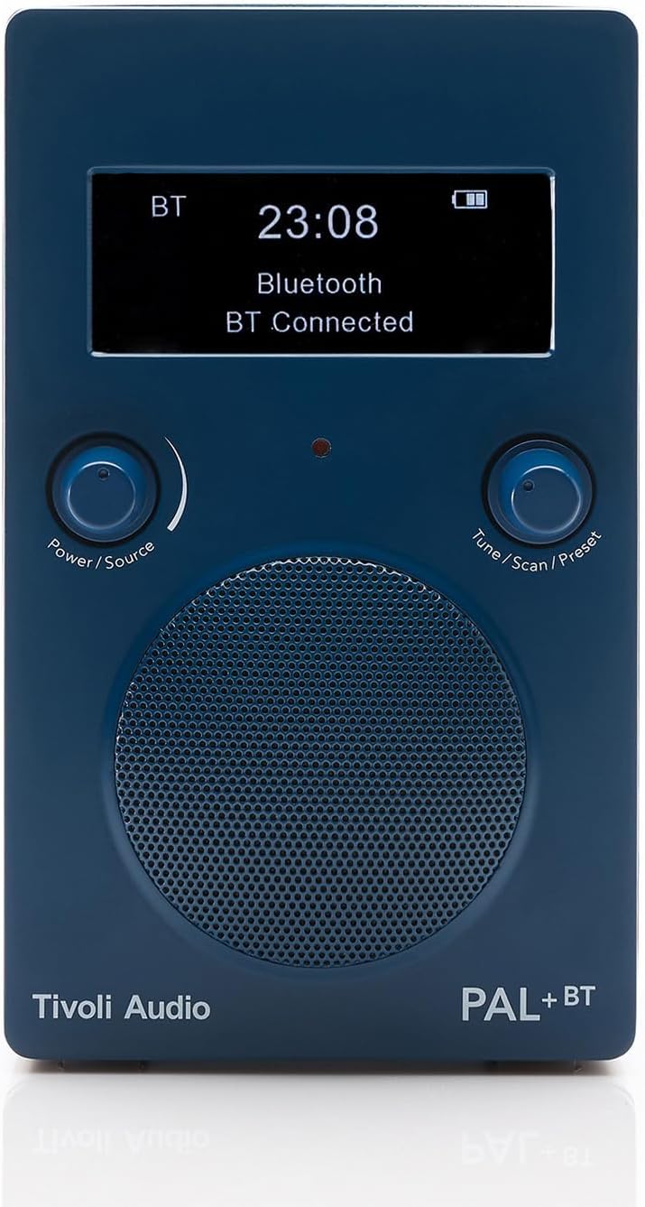 Tivoli Audio PAL+ BT (Gen 3) FM-Radio Bluetooth Tragbar/USB-C (Blau), blau