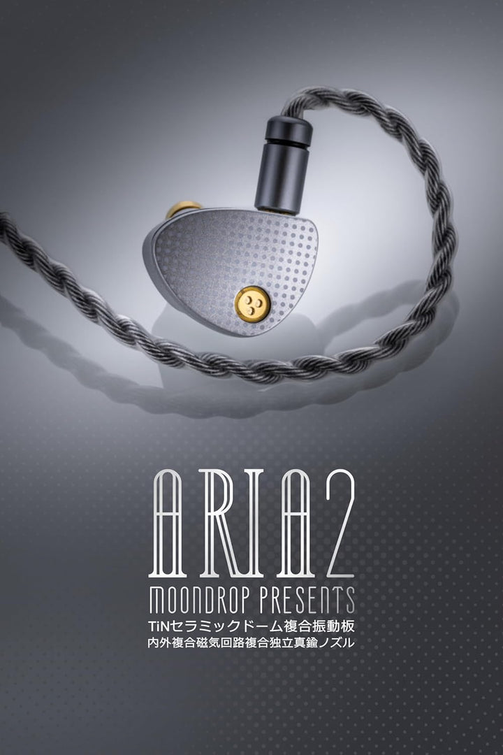 Moondrop ARIA 2 In-Ear-Kopfhörer Dynamische kabelgebundene Kopfhörer