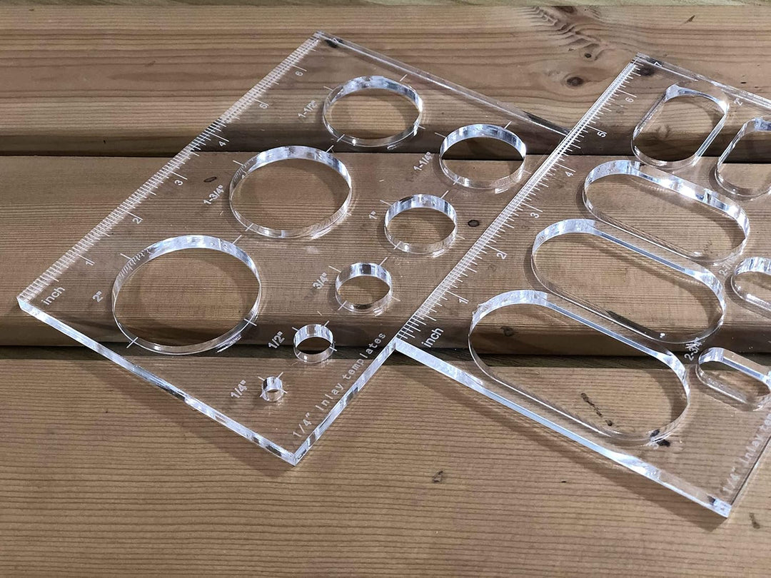 Router Jig Butterfly Star Inlay Templates, Dekorative und Router Templates für die Holzbearbeitung (
