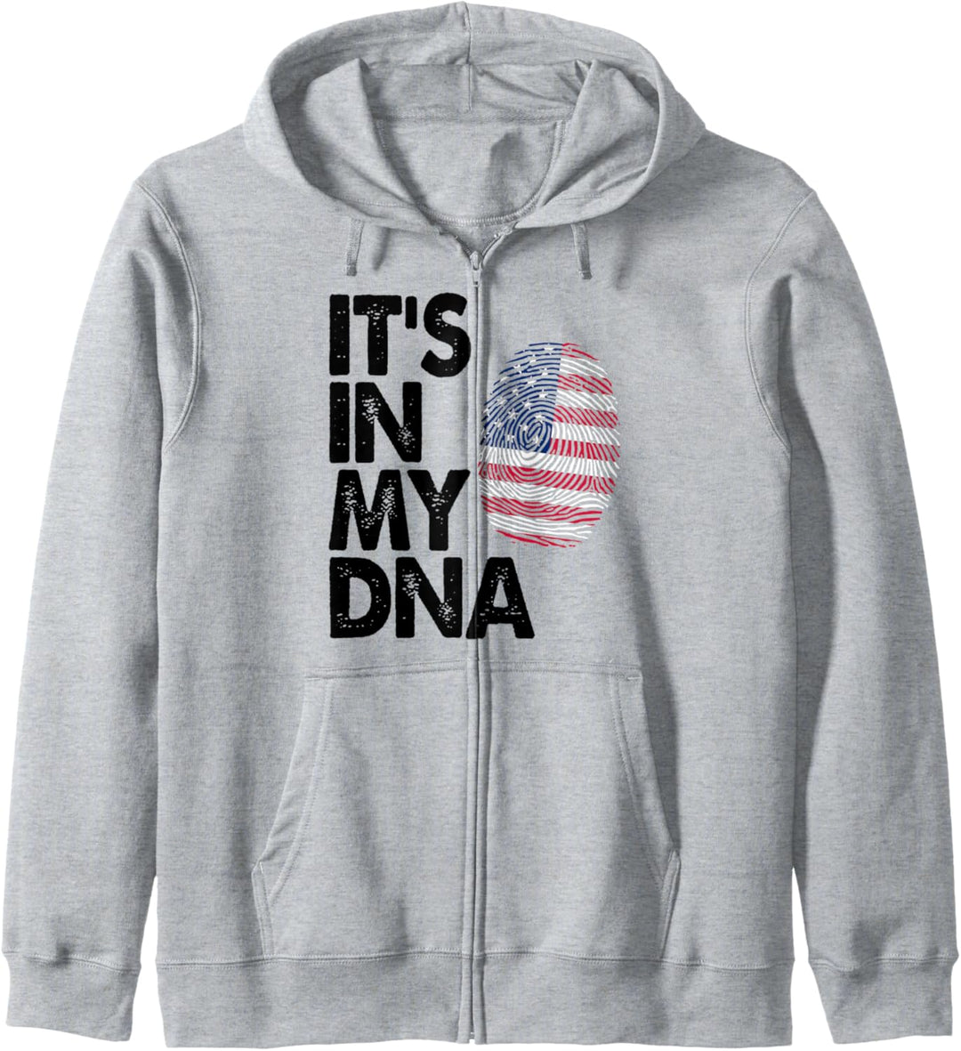 Amerika ist in meiner DNA USA USA Amerikanisches Geschenk Kapuzenjacke