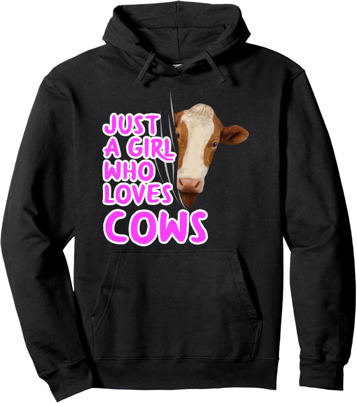 Kühe Outfit Damen Mädchen Bäuerin Landwirtin Geschenk Kuh Pullover Hoodie