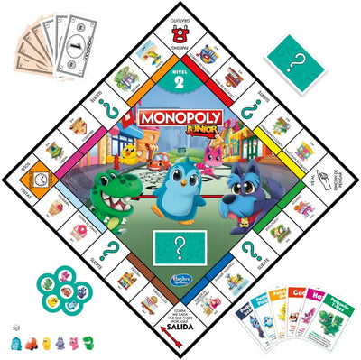Juego mesa Monopoly Junior