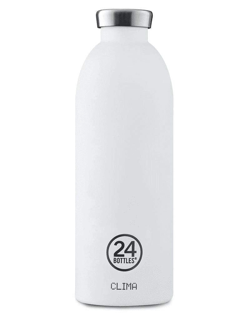 24Bottles Clima Trinkflasche 850 ml Tägliche Nutzung Schwarz, Weiss Edelstahl