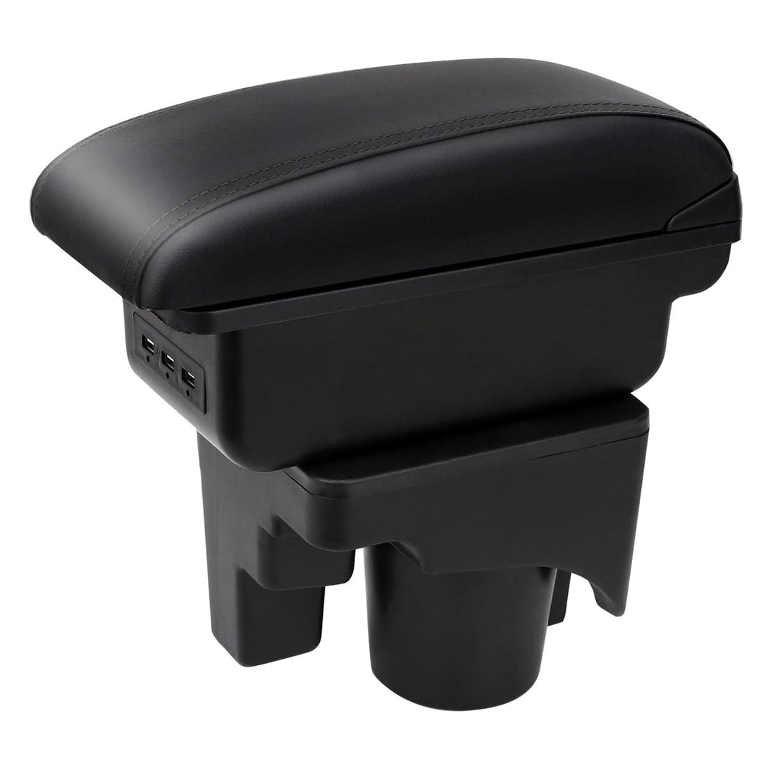 YJYWZH Auto Armlehnen für Golf 6 Mk6 2008-2013 Jetta Mk5 2006-2011 Vento Wagon 2009 2010 Doppelschic