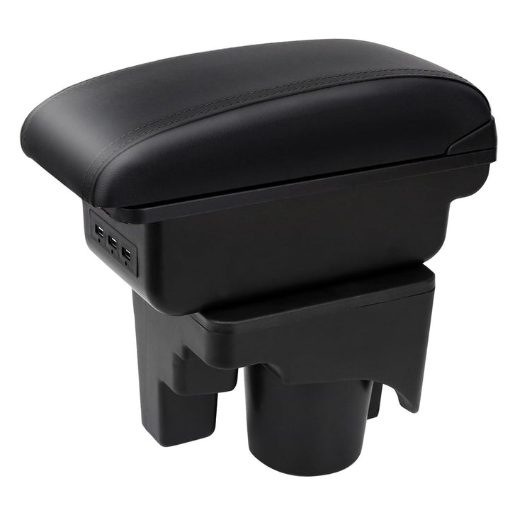 YJYWZH Auto Armlehnen für Golf 6 Mk6 2008-2013 Jetta Mk5 2006-2011 Vento Wagon 2009 2010 Doppelschic