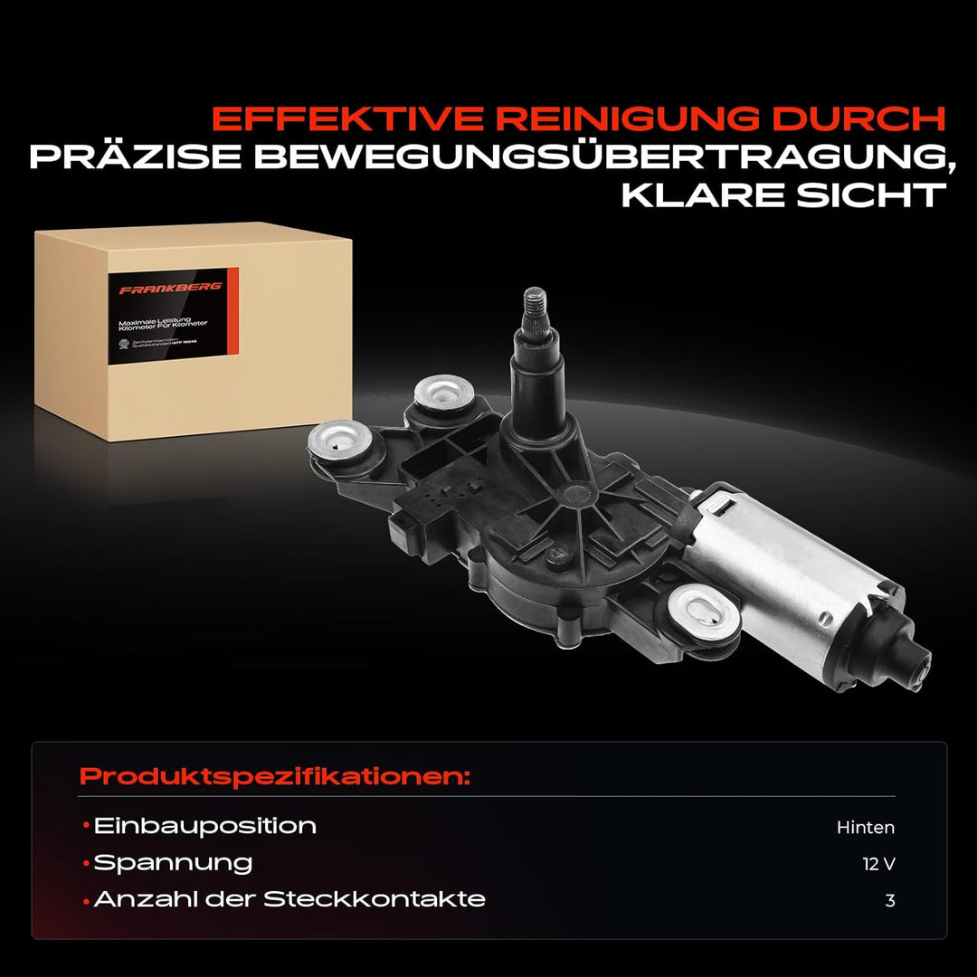 Wischermotor Scheibenwischermotor Hinten für V70 III 135 BW XC60 156 XC70 II 136 2.0L-3.2L SUV Kombi