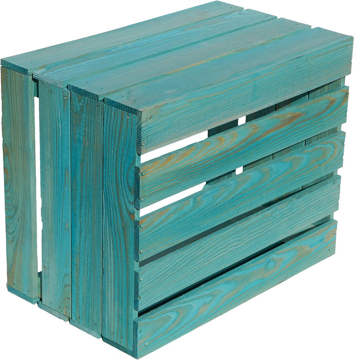 4er Set Massive Obstkiste Apfelkiste Weinkiste aus dem Alten Land +++ 49 x 42 x 31 cm