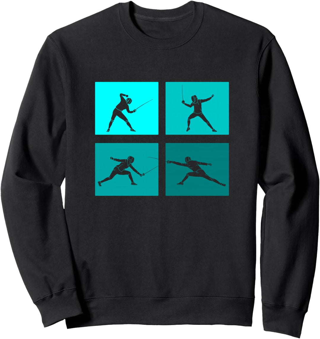 Fechten Game Gamer Fechterin Spiel Fechten Fechter Sweatshirt