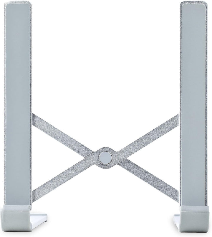 StarTech.com Foldable Laptop Riser Stand, Portable Height Adjustable Ergonomic Laptop Stand, Ventila