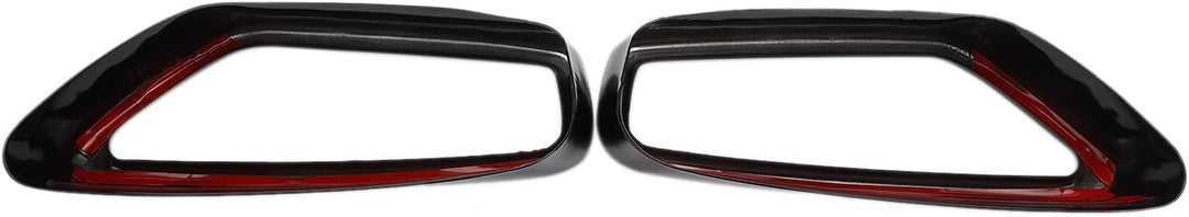 g30 endrohr auspuffblende schwarz cover Auspuff Endrohrblenden, 2 Stück Auspuff Endrohrblenden Gloss