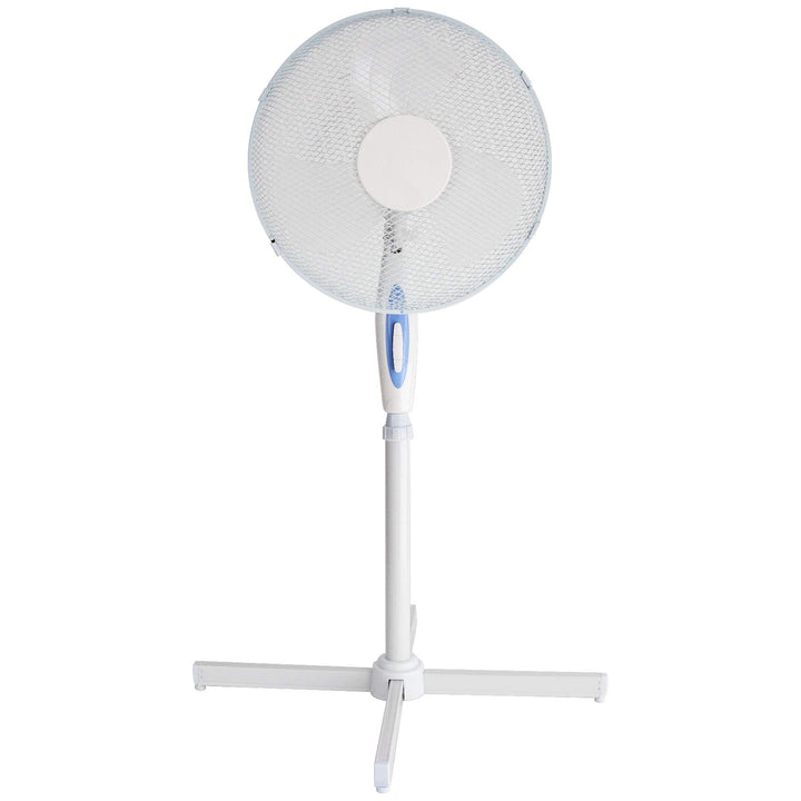 Grafner XXL Standventilator mit Oszillation, Ø41 cm, 3 Geschwindigkeitsstufen, höhenverstellbar, lei