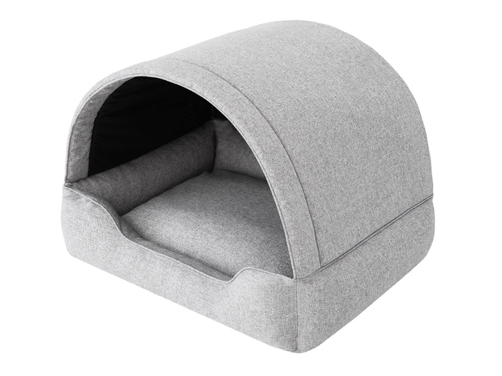 PillowPrim Hundebett, Stoffhundehaus, Katzenhöhle, Hundehütte, Hundekorb, Hundeliege, Schlafplätze,